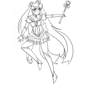 Colorindo a Magia de Sailor Moon