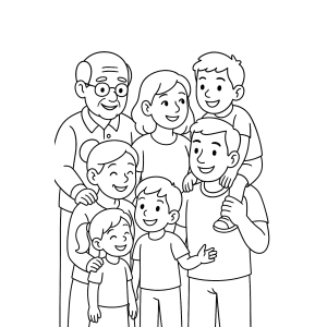 Colorindo a Alegria em Família