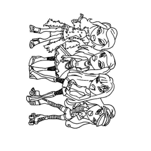 Colorindo a Atitude das Bratz