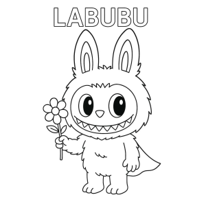 Colorindo a Aventura de Labubu