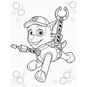 Colorindo Aventuras com o Patrulha Canina
