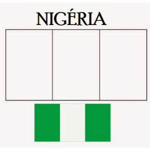 Colorindo a Bandeira da Nigéria