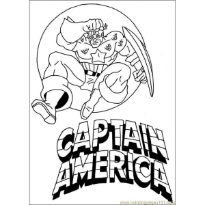 Colorindo o Capitão América em Ação