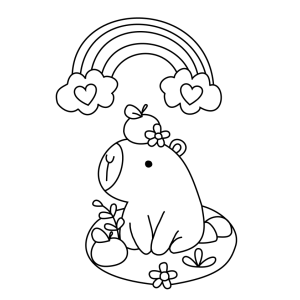 Colorindo o Capivara Encantado