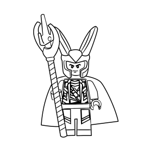 Colorindo o Charme de Loki em LEGO