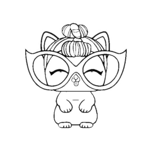 Colorindo o Charme dos Pets LOL Surprise