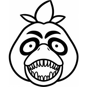 Colorindo Chica: A Galinha Aterrorizante do FNAF