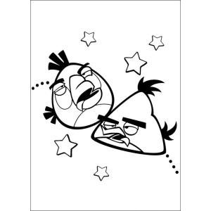 Colorindo com Angry Birds: Estrelas no Céu