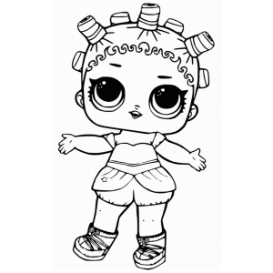 Colorindo com Estilo: LOL Surprise Fashion Diva