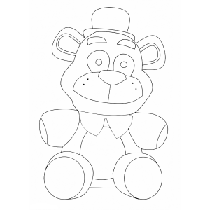 Colorindo com Freddy Fazbear
