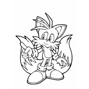 Colorindo com Tails: A Aventura do Amigo de Sonic
