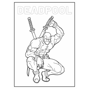Colorindo Deadpool: O Mercenário Tagarela