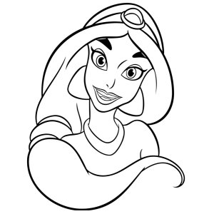 Colorindo o Encanto de Jasmine
