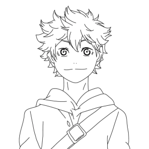 Colorindo a Energia de Hinata Shoyo