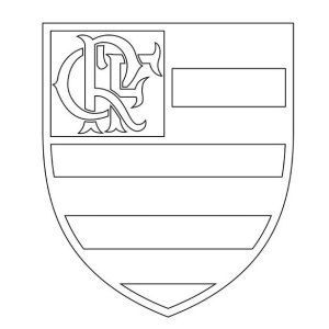 Colorindo o Escudo Histórico do Flamengo