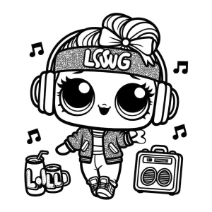 Colorindo a Festa Musical da LOL Surprise