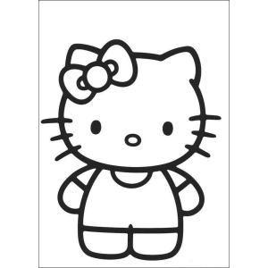 Colorindo a Fofa Hello Kitty