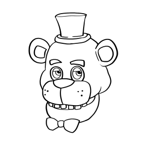 Colorindo Freddy Fazbear