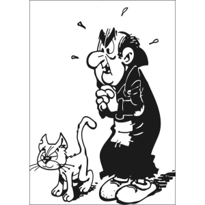 Colorindo Gargamel e Azrael: Uma Aventura dos Smurfs