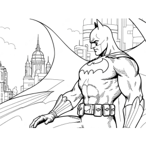 Colorindo Gotham com Batman