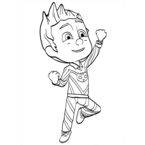 Colorindo o Herói Felino dos PJ Masks