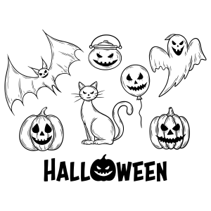 Colorindo a Magia do Halloween