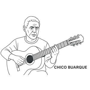 Colorindo a Melodia de Chico Buarque