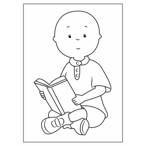 Colorindo o Mundo de Caillou