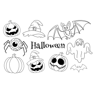Colorindo o Mundo Encantado do Halloween
