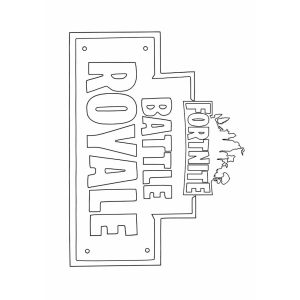 Colorindo o Mundo de Fortnite: Battle Royale
