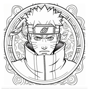 Colorindo Naruto em Ação