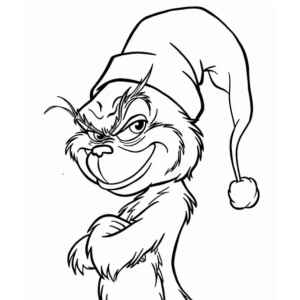 Colorindo o Natal com o Grinch Travesso