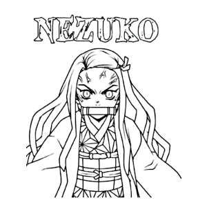 Colorindo Nezuko: A Glória de Demon Slayer