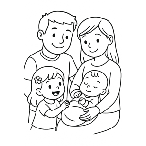 Colorindo o Amor em Família