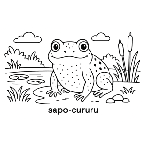 Colorindo o Charme do Sapo-Cururu