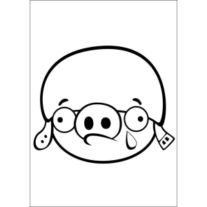 Colorindo o Divertido Porquinho dos Angry Birds