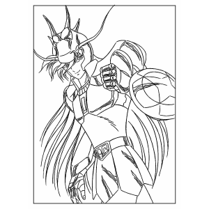 Colorindo o Poderoso Shiryu de Dragão
