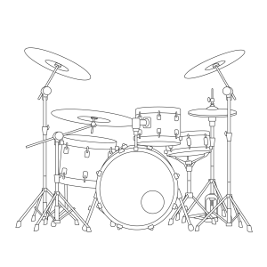 Colorindo o Som: Bateria em Foco