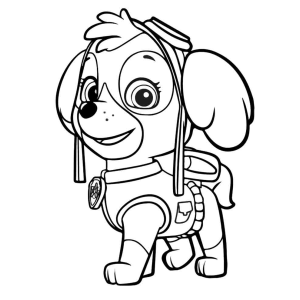 Colorindo o Voo de Aventuras da Skye