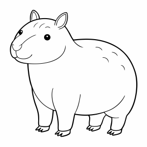 Colorindo o Pacífico Capivara