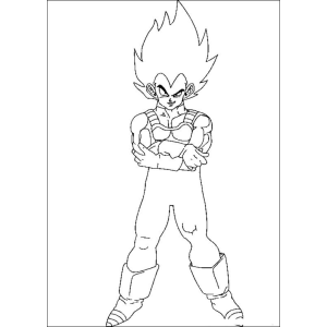 Colorindo o Poder de um Guerreiro Saiyajin