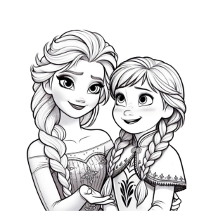 Colorindo o Reino de Arendelle