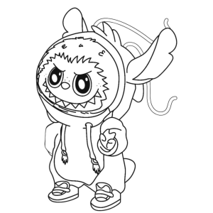 Colorindo a Criatividade de Stitch