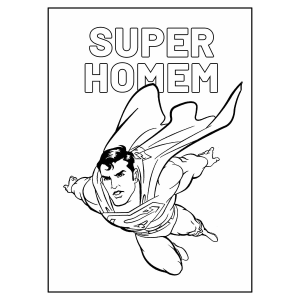 Colorindo o Super-Homem em Ação