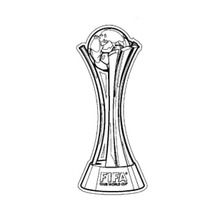 Colorindo a Taça do Mundial de Clubes