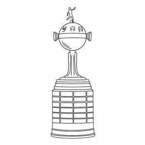 Colorindo o Troféu Libertadores