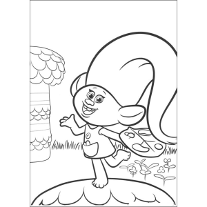 Colorindo com os Trolls: Uma Aventura Alegre