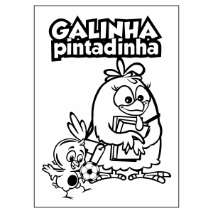 Colorindo com a Galinha Pintadinha e o Pintinho Amarelinho