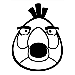 Colorir Red dos Angry Birds