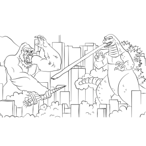 Confronto Épico: King Kong vs. Godzilla
